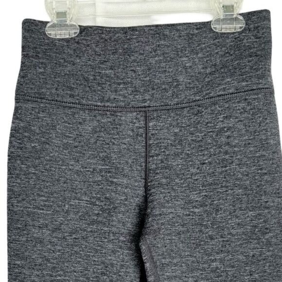 Athleta fleece lined Polartec Power Stretch Grey Altitude Tights Leggings - Picture 3 of 10